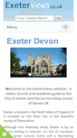 Mobile Screenshot of exeterviews.co.uk